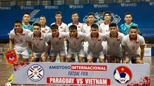 Văn Ý thủng lưới 4 bàn, futsal Việt Nam có trận hòa lịch sử với Paraguay