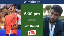 Link xem trực tiếp Alcaraz vs Berrettini, Wimbledon vòng 4