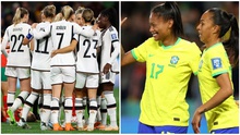 ĐT nữ Đức và Brazil cùng thị uy sức mạnh bằng những chiến thắng cách biệt, sớm lộ rõ ứng viên vô địch