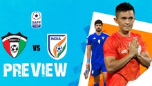 Lịch thi đấu bóng đá hôm nay 4/7: Kuwait vs Ấn Độ
