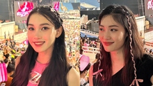 Hai hot girl bóng chuyền Việt Nam gây sốt vì quá xinh khi xem concert Blackpink, CĐV gợi ý nên đi thi hoa hậu
