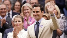 Roger Federer sang trọng, lịch lãm bên cạnh Công nương xứ Wales khi trở lại Wimbledon