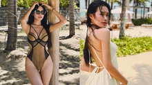 Bạn gái Văn Hậu thả dáng với bikini gợi cảm, ai nhìn cũng phải 'đỏ mặt'