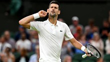 Djokovic lập kỷ lục chưa từng có trong lịch sử quần vợt ở Wimbledon