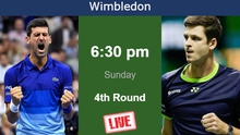 Link xem trực tiếp Djokovic vs Hubert Hurkacz, Wimbledon vòng 4