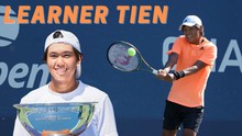 Tay vợt gốc Việt tại US Open 2023 Leaner Tiến luôn học hỏi để tiến bộ, suýt bỏ quần vợt vì chơi game