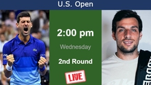 Link xem trực tiếp Miralles vs Djokovic (00h30, 31/8), vòng 2 US Open 2023
