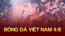 Bóng đá Việt Nam 4/8: CLB Hải Phòng bị phạt nặng vì đốt pháo sáng