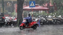 Khu vực Bắc Bộ và Thanh Hóa có mưa 