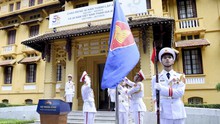  Lễ Thượng cờ kỷ niệm 56 năm Ngày thành lập ASEAN