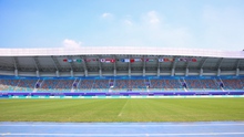 Chiêm ngưỡng mặt cỏ sân Linping trước trận ra quân của Olympic Việt Nam