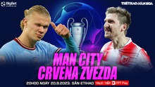 Nhận định Man City vs Crvena Zvezda, vòng bảng cúp C1 (2h00, 20/9)