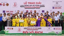 Giải bóng đá U9 toàn quốc Toyota Cup chung tay ươm mầm tài năng trẻ