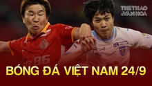 Bóng đá Việt Nam 24/9: Công Phượng không về V-League