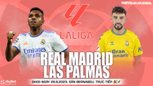 Nhận định bóng đá Real Madrid vs Las Palmas (00h00 hôm nay), La Liga vòng 7 