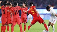 Hàn Quốc thắng áp đảo, chủ nhà Trung Quốc nghẹt thở vào tứ kết bóng đá nam ASIAD 2023