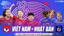 Nhận định bóng đá nữ Việt Nam vs Nhật Bản (15h00, 28/9), vòng bảng ASIAD 2023  