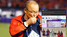 HLV Park Hang Seo chúc mừng chủ nhân HCV ASIAD 2023, cộng đồng mạng vỡ òa nhắc lại kỳ tích của Olympic Việt Nam