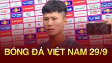 Bóng đá Việt Nam 29/9: ĐT Việt Nam bổ sung 5 cầu thủ U23, cầu thủ Khánh Hòa 'kêu cứu'