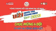 "Tứ trụ" đào tạo bóng đá trẻ tại Việt Nam đều lọt vào bán kết VCK Giải U.21 Quốc gia Thanh Niên 2023