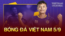 Bóng đá Việt Nam 6/9: Thành Lương chia tay CLB Hà Nội chuyển sang nghiệp HLV