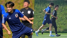 Kubo kín tiếng với báo chí Nhật Bản về khả năng ra sân gặp ĐT Việt Nam, Mitoma vẫn tập riêng