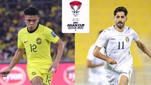 Lịch thi đấu bóng đá hôm nay 15/1: Xem trực tiếp Malaysia vs Jordan