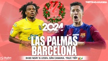 Nhận định bóng đá Las Palmas vs Barcelona, vòng 19 La Liga (03h30 hôm nay 5/1)