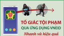 Tố giác tội phạm qua ứng dụng VneID: Nhanh và hiệu quả