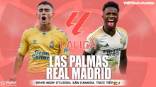 Nhận định bóng đá Las Palmas vs Real Madrid, La Liga vòng 22 (22h15 hôm nay 27/1)