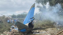 Máy bay quân sự bị rơi tại Quảng Nam, phi công thoát hiểm an toàn