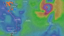 Bão số 5 không có khả năng ảnh hưởng đến vùng ven biển và đất liền nước ta