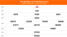 XSHG 12/10 - Kết quả xổ số Hậu Giang hôm nay 12/10/2024 - Trực tiếp XSHG ngày 12 tháng 10