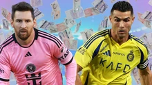 Top 10 cầu thu nhập cao nhất thế giới, bất ngờ với chênh lệch đãi ngộ của Ronaldo và Messi