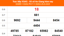 XSAG 3/10 - Kết quả xổ số An Giang hôm nay 3/10/2024 - Trực tiếp xổ số hôm nay ngày 3 tháng 10