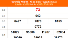 XSBTH 3/10 - Kết quả xổ số Bình Thuận hôm nay 3/10/2024 - Trực tiếp xổ số hôm nay ngày 3 tháng 10