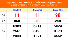 XSMT 24/10 - Kết quả xổ số miền Trung hôm nay 24/10/2024 - KQXSMT thứ Năm ngày 24 tháng 10