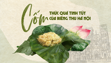 Cốm - Thức quà tinh túy của riêng thu Hà Nội