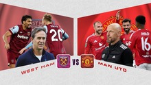 TRỰC TIẾP bóng đá West Ham vs MU 21h hôm nay, Ngoại hạng Anh vòng 9