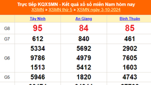 XSMN 3/10 - Kết quả xổ số miền Nam hôm nay 3/10/2024 - Trực tiếp XSMN ngày 3 tháng 10