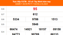 XSTN 3/10 - Kết quả xổ số Tây Ninh hôm nay 3/10/2024 - Trực tiếp XSTN ngày 3 tháng 10