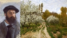 Đấu giá bức tranh cây táo đặc biệt của Claude Monet