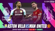 Nhận định, soi tỷ lệ Aston Villa vs MU (20h00, 6/10), vòng 7 Ngoại hạng Anh