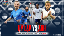 Nhận định, soi tỷ lệ Hy Lạp vs Anh 01h45 ngày 15/11, UEFA Nations League