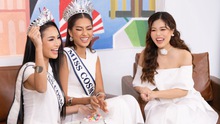 MC Uyên Minh thích thú khi làm khó được Top 2 Miss Cosmo 2024