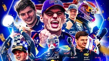 Max Verstappen vô địch thế giới lần thứ 4 liên tiếp, xô đổ nhiều cột mốc đặc biệt trong lịch sử F1