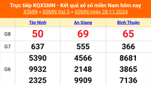 XSMN 28/11 - Kết quả xổ số miền Nam hôm nay 28/11/2024 - Trực tiếp XSMN ngày 28 tháng 11