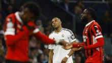 Vinicius ghi bàn nhưng Mbappe nhạt nhòa, Real Madrid thua sốc Milan ngay tại Bernabeu