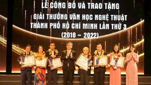 55 tác phẩm đạt giải thưởng Văn học Nghệ thuật Thành phố Hồ Chí Minh lần thứ 3