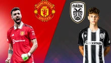 Lịch thi đấu bóng đá hôm nay 7/11: Trực tiếp MU vs PAOK Saloniki lúc mấy giờ?